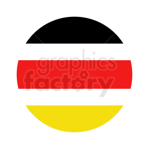 germany circle vector icon