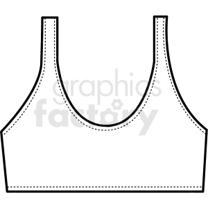 black+white clothing bra tank+top