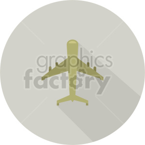 airplane vector clipart 3