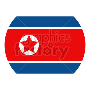 clipart - Flag of North Korea 5.