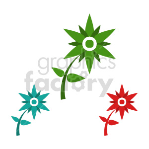 Flower Clipart Royalty Free Flower Vector Clip Art Images At Graphics Factory