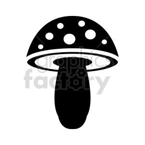 mushroom vector clipart.