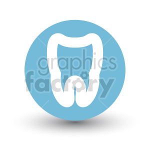 clipart - dental tooth icon vector.