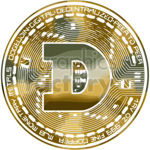 dogecoin currency crypto coin digital
