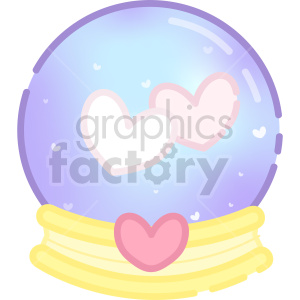 Snowglobe vector graphic clipart. Royalty-free image # 417494