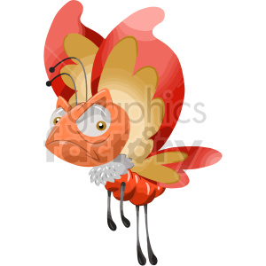 cartoon butterfly clipart clipart. Royalty-free image # 417776