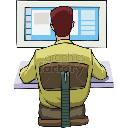 software engineer clipart. Commercial use image # 418497
