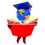   school education student students book books  000graduation046.gif Animations 2D Education Graduation 