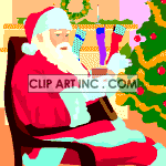   christmas xmas holidays winter tree santa claus  0_Christmas030.gif Animations 2D Holidays Christmas 