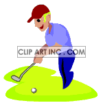 golf003 animation. Royalty-free animation # 123059