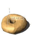 animated bagels clipart. Commercial use image # 123774