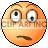   smilie smilies face emoticon emoticons confuse confussed dizzy weird strange weirdo drunk  weird_018.gif Animations Mini Emoticons 