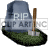 halloween_grave-012 animation. Commercial use animation # 126423