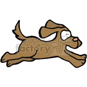 dogrunning clipart. Royalty-free image # 131782