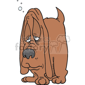 funny dog clipart. Commercial use image # 131858