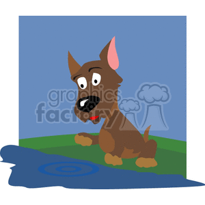 dog-038 clipart. Royalty-free image # 131922
