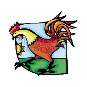 cock clipart. Commercial use image # 132130