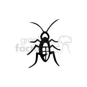   insect insects bug bugs roach roaches  roach404.gif Clip Art Animals Insects 
