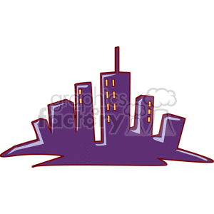 skyline201 clipart. Royalty-free image # 134490