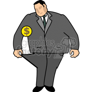   suits corporations corporation money pocket save change coin coins business  Business065.gif Clip Art Business 