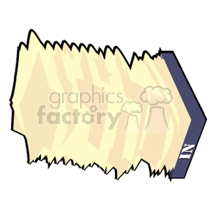Stack of paper in the in tray clipart. Royalty-free image # 134629