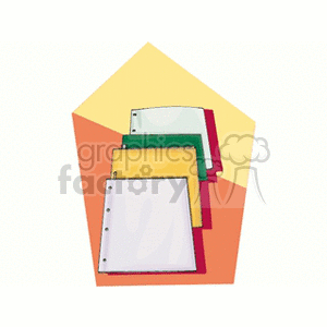 papers12 clipart. Commercial use image # 134817