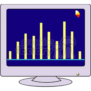   charts chart graph graphs business profit profits money financial corporations corporation meeting meetings monitor monitors computer computers Clip Art Business Charts 