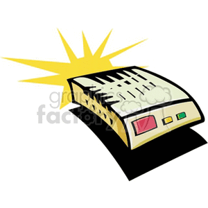 modem8 clipart. Royalty-free image # 135429