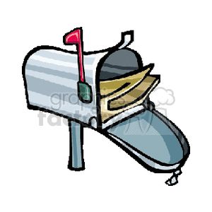 mailbox clipart. Commercial use image # 136110