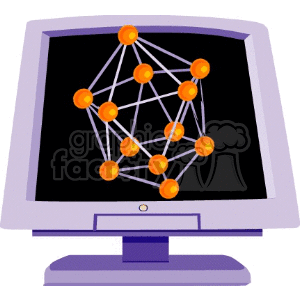   monitor monitors dna internet data networking network digital business  HighTeck039.gif Clip Art Business Internet 