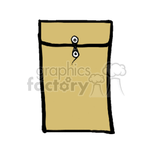 manila_envelope2 clipart. Commercial use image # 136510