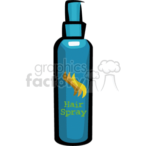   cosmetic cosmetics makeup hair spray bottle bottles  BFP0110.gif Clip Art Clothing Cosmetic 
