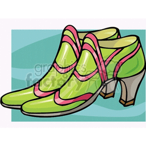   shoe shoes heels  shoe4121.gif Clip Art Clothing Shoes 