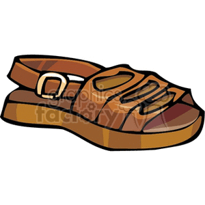  sandals sandal shoe shoes  shoe4141.gif Clip Art Clothing Shoes 