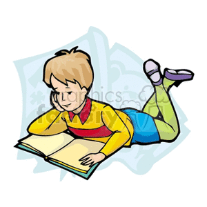 boybook clipart. Commercial use image # 139579