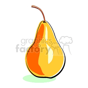 pear1 clipart. Commercial use image # 140688