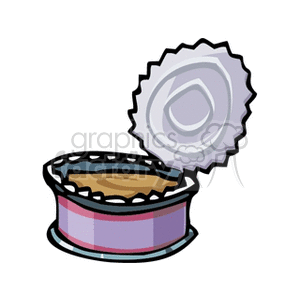 tuna can clipart. Royalty-free image # 140857