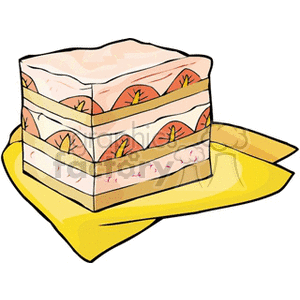   cake cakes dessert junkfood food  cake10.gif Clip Art Food-Drink Bakery 