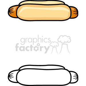   hotdog hotdogs food  BFO0116.gif Clip Art Food-Drink Commercial 