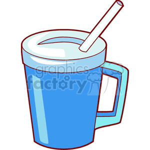   beverage beverages drink drinks cup cups coffee caffeine hot straw straws  drink701.gif Clip Art Food-Drink Drinks 