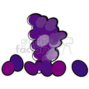 0630GRAPES clipart. Royalty-free image # 141796