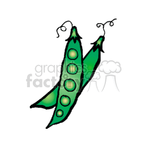pea_pods clipart. Royalty-free image # 142323