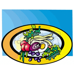   vegetable vegetables food healthy plates  vegetables131.gif Clip Art Food-Drink Vegetables 