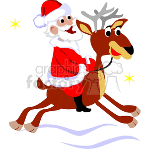  christmas xmas holidays raindeer santa claus   rogdestvo-00222yy Clip Art Holidays Christmas 