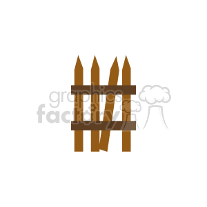 wooden fence clipart. Royalty-free image # 144609