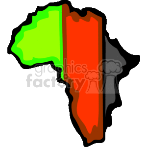 4_Africa clipart. Royalty-free image # 145037