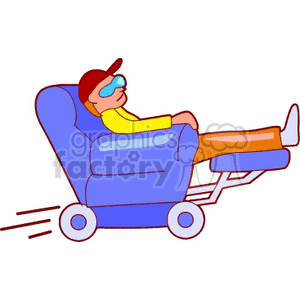   chair chairs lazyboy recliner recliners furniture  recliner800.gif Clip Art Household 