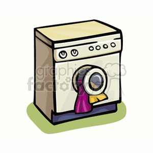 washing machine  clipart. Commercial use image # 146803