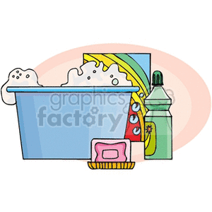 cleaning supplies clipart. Royalty-free image # 146805