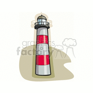   lighthouse lighthouses ocean sea  sealight.gif Clip Art International 